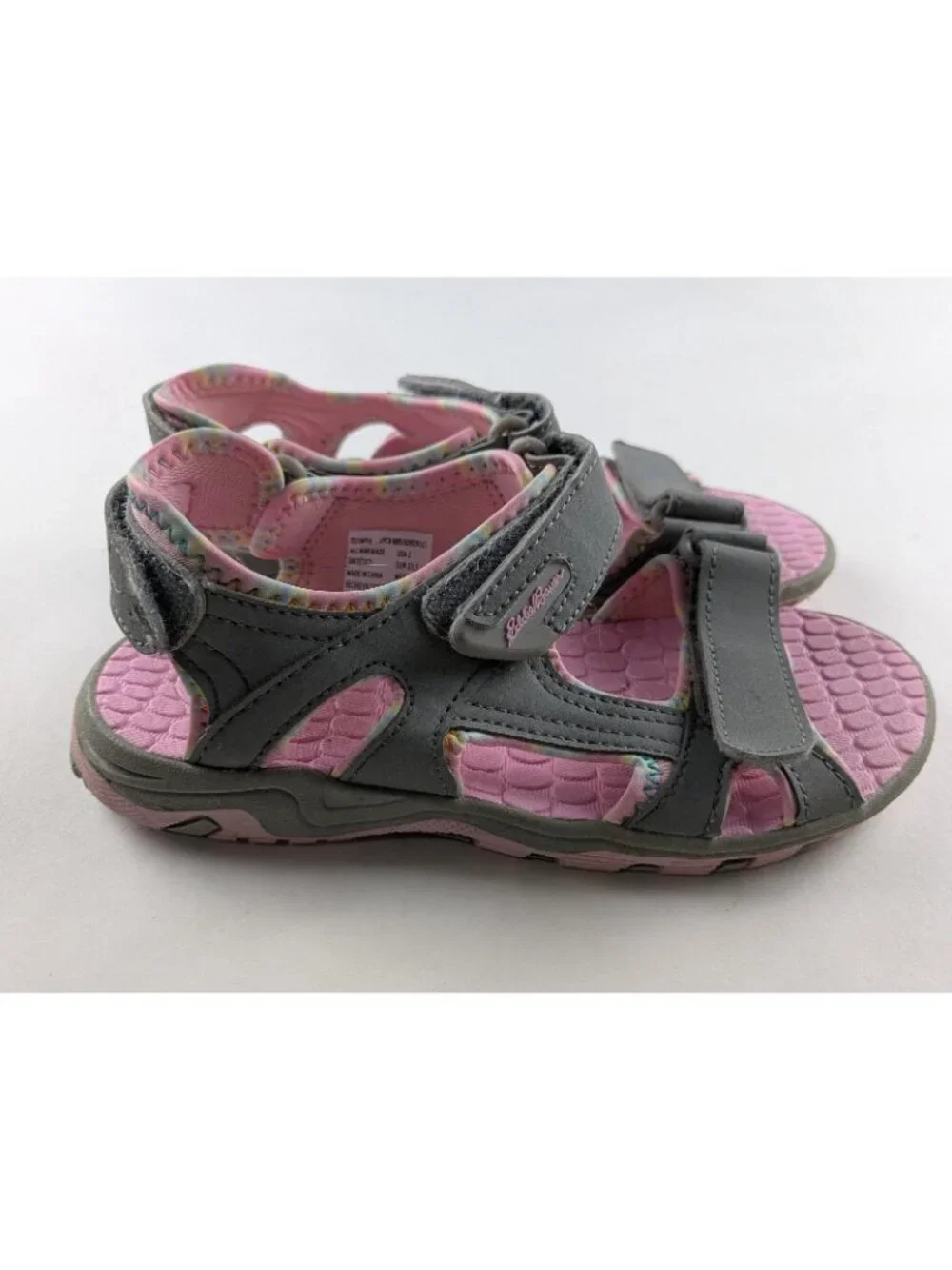 Eddie Bauer Olympia Pink and Gray Sandals Youth 2